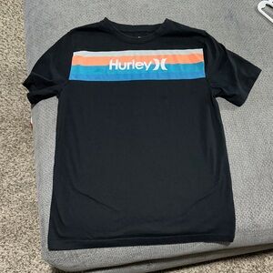 Hurley Boy’s Tee with Blue and Orange Accents